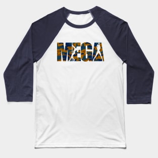 MegaDancers Camo Baseball T-Shirt